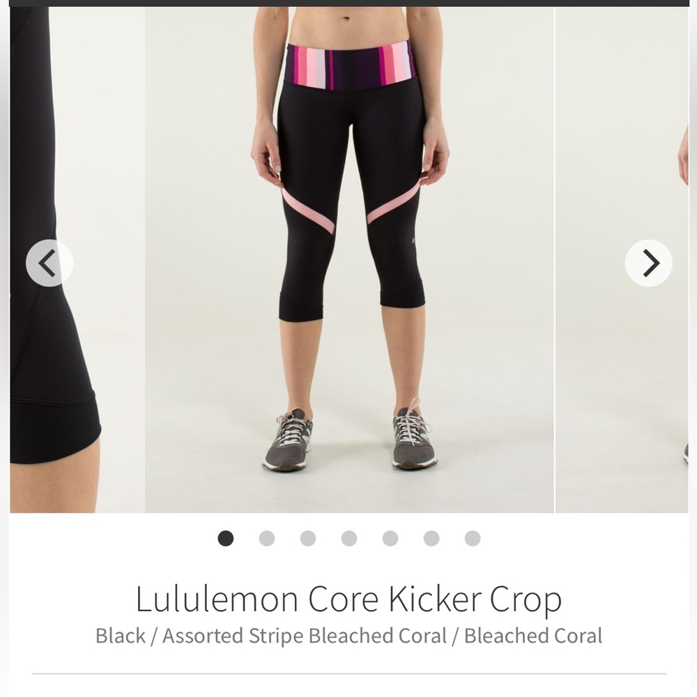 Lululemon core kicker crop size 4 flawless condition